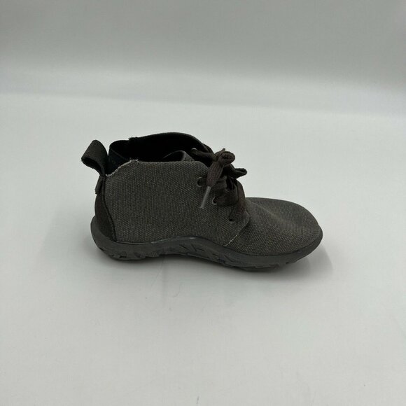 Cushe Kids Shoes C Slipper Chukka Size 13 Black Canvas Shoes - Picture 3 of 8